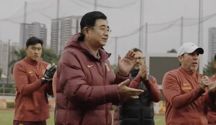  U20亞洲杯開(kāi)賽在即，足協(xié)主席宋凱探班U20國(guó)青隊(duì)