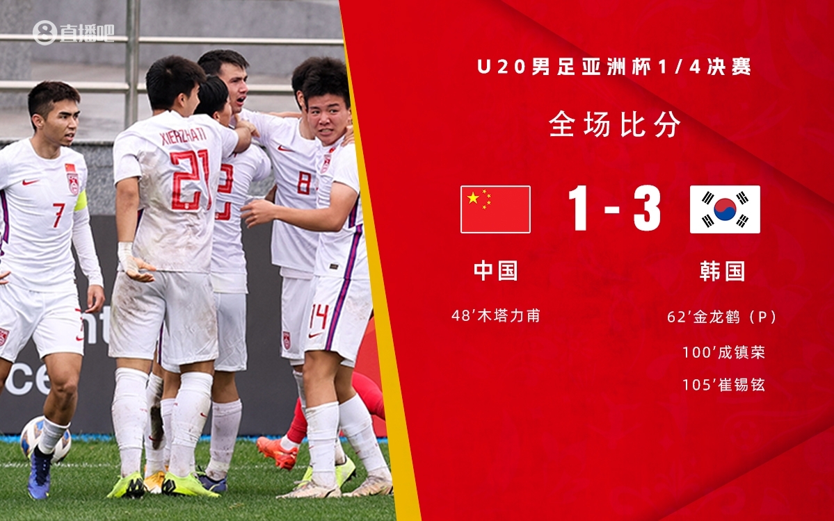  復(fù)仇！U22國(guó)足絕殺復(fù)仇韓國(guó)，2年前U20亞洲杯加時(shí)憾負(fù)無緣世青賽
