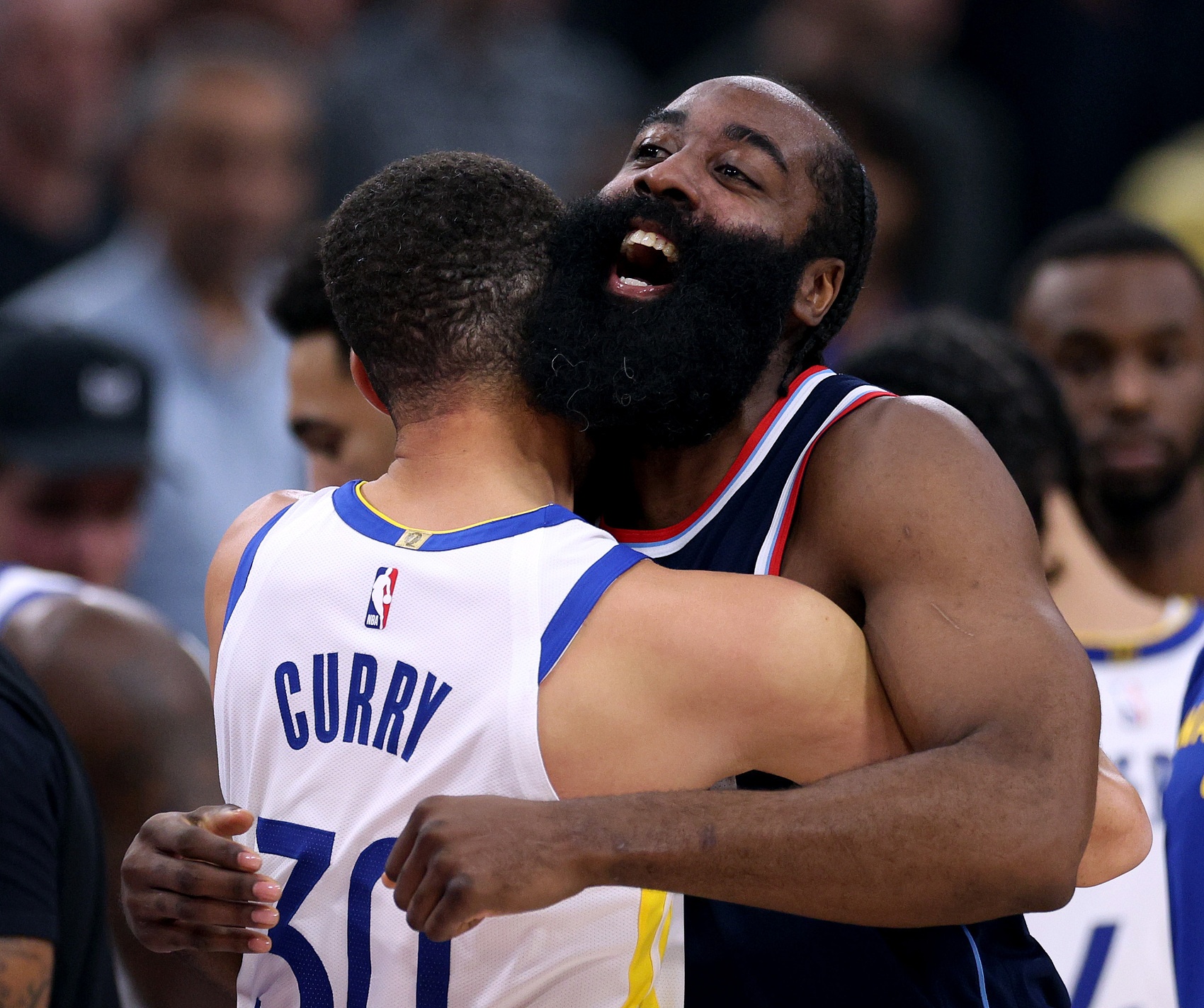  諸神黃昏！庫里哈登先后50+ NBA歷史首次兩名35歲以上球員轟50+！